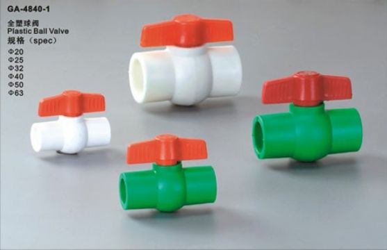 Ppr Plastic Ball Valves